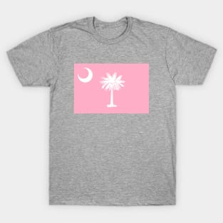 Flag of South Carolina - Pink T-Shirt